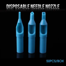 50 шт одноразовые FT/DT/RT наконечники для татуировки смешанные стерильные иглы для тату пистолет-автомат наконечники иглы Чернила аксессуары для татуировки