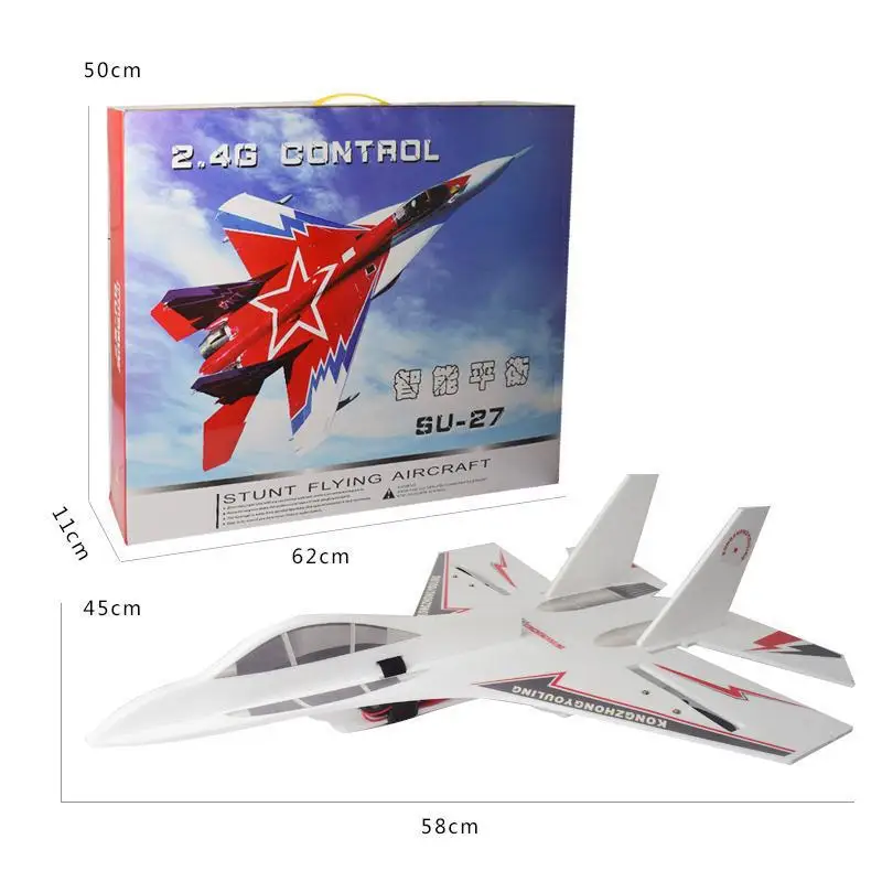 

Ultra Large Remote Control Aircraft Gliding Unmanned Aerial Vehicle Model Airplane Wing Su-27 Fighter Plane Aerial Photography F