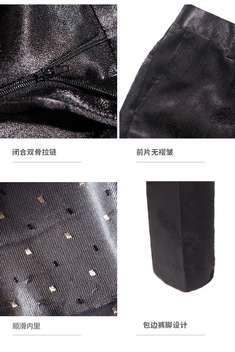Осень Новые мужские костюмы slim fit модный принт современные мужские свадебные костюмы шикарный смокинг мужские