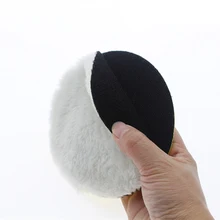 4 шт. 5 дюймов искусственная шерсть полировки колодки полировка капота для автомобиля Авто полировка