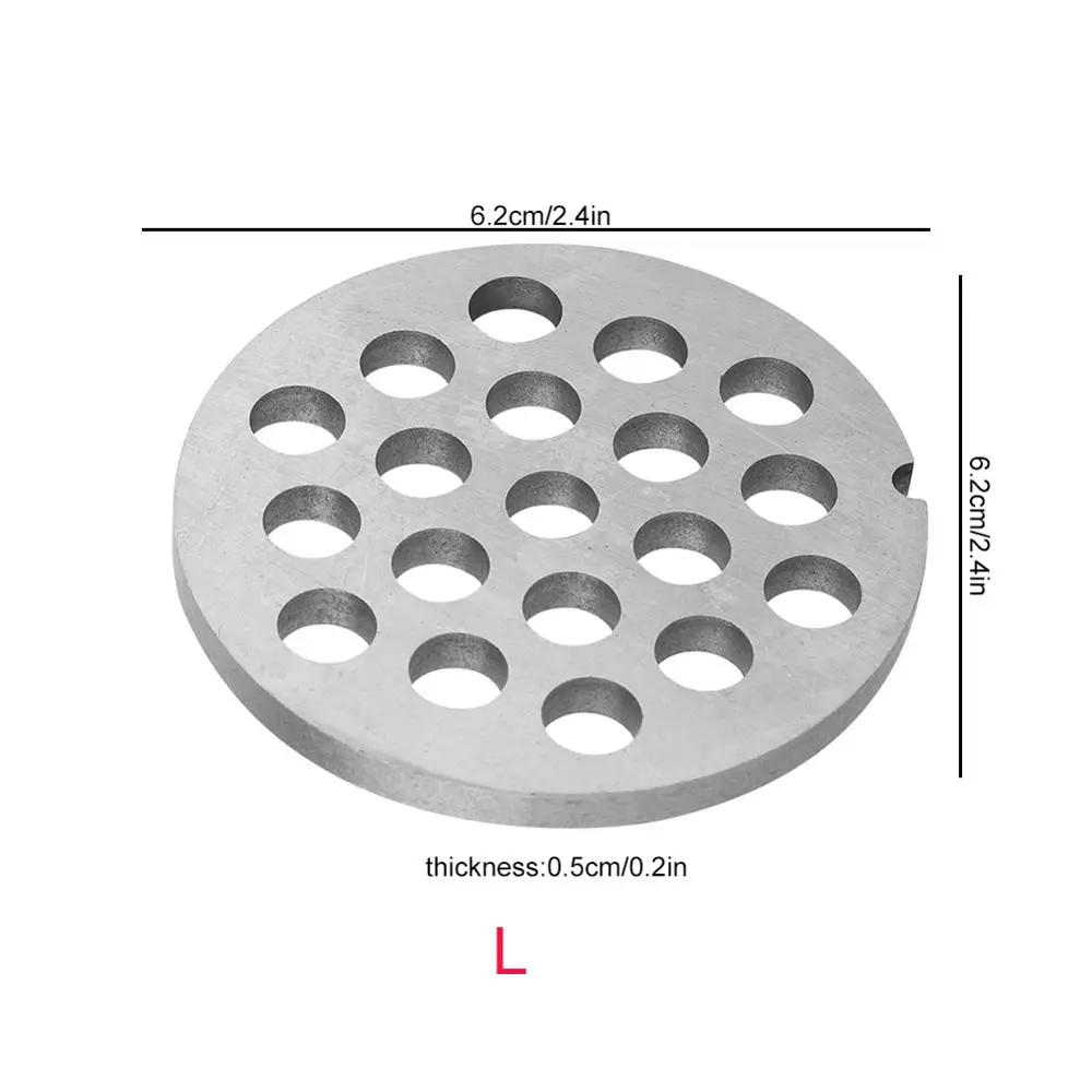 Мясорубка Дробилка пластина мясорубки диск Ножи 3/5/8 стержень мм отверстие качественный домашний Пособия по кулинарии машина мясорубка колбаса машина
