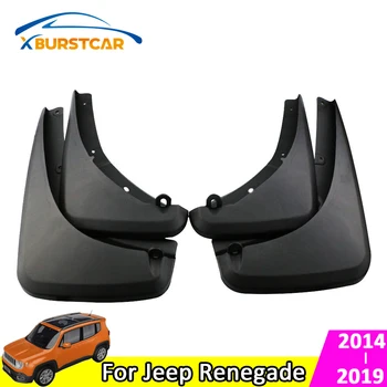 

Xburstcar Car Mud Flap Mudguards Mudflaps Splash Guards Fit for Jeep Renegade 2014 2015 2016 2017 2018 2019 Parts