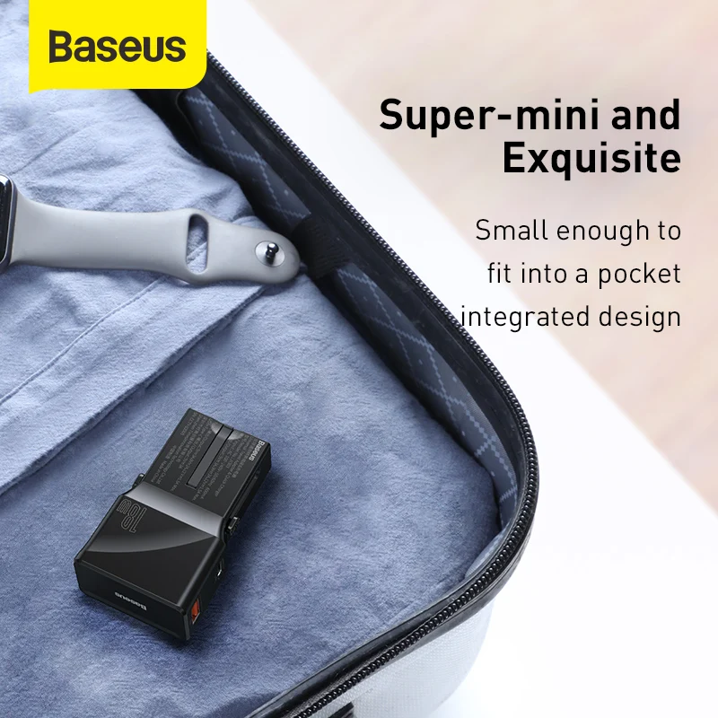 Зарядное устройство Baseus сетевое с USB портами 18 Вт