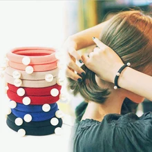 10PCS Mix Pearl Hair Band For Women Ponytail Holder Girls Hair Accessories Elastics Hair Rope Gum Headbands 10PCS Mix Pearl Hair Band For Women Ponytail Holder Girls Hair Accessories Elastics Hair Rope Gum Headbands