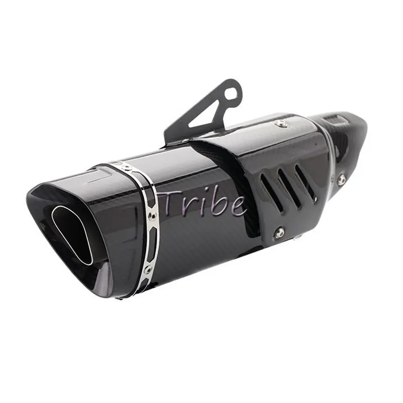 Универсальный 51 мм Escape Moto Akrapovic выхлопная труба мотоцикла для мотокросса глушитель Pitbike для Z900 msx 125 Ninja250 ltz 400 xt 600
