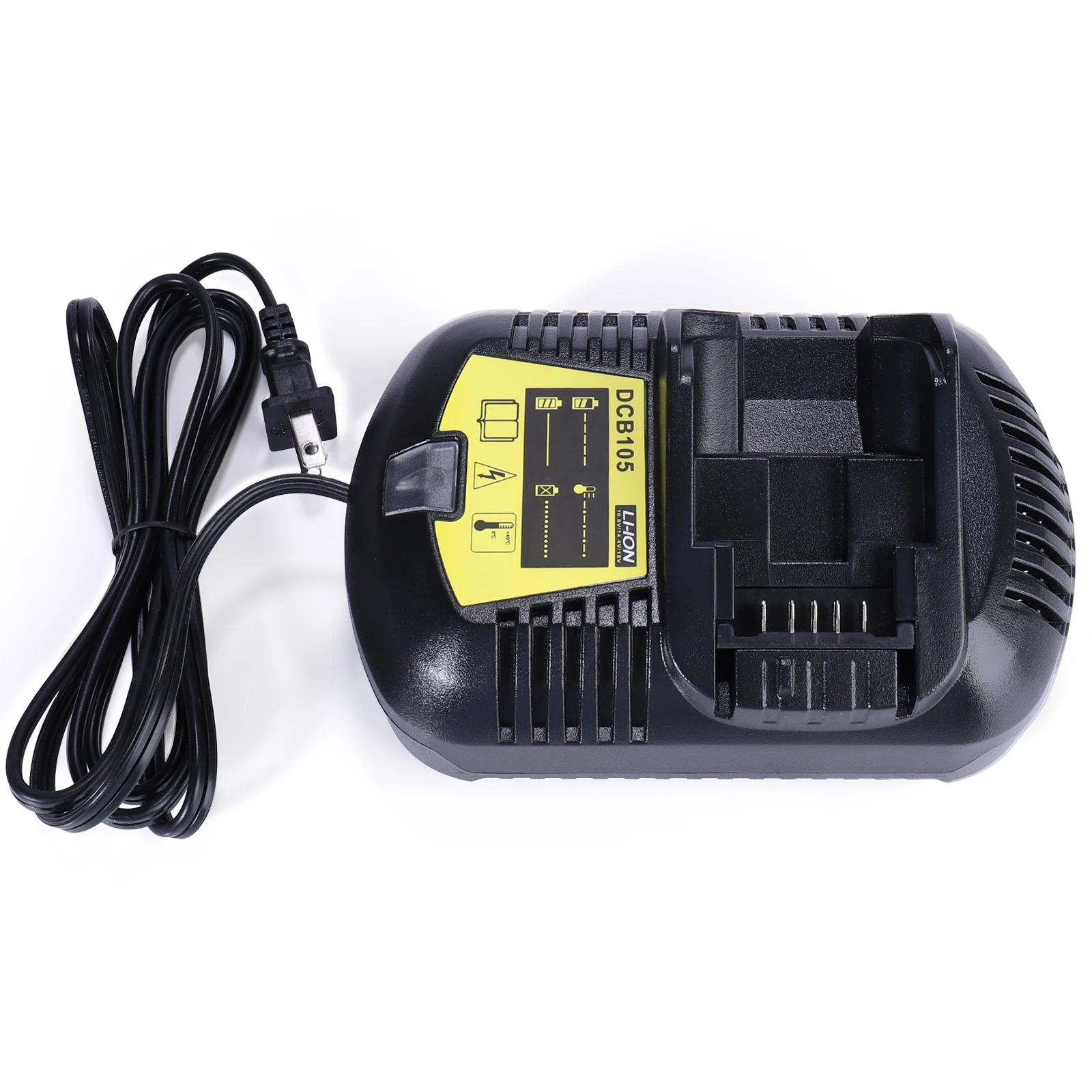 Carregador de Bateria para Dewalt Dcb206 Dcb205 Dcb201 Dcb203 - Carregador Dcb101 Dcb107 Dcb112 Dcb115 Dcb105 Dcb180 Dcb120 Dcb127 Dcb200 - Image 6