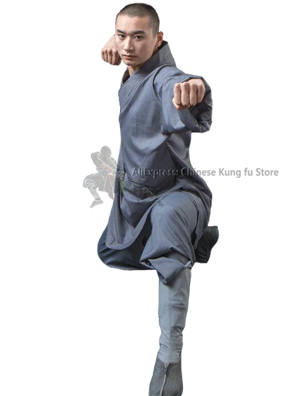 Shaolin Temple Buddhist Monk Robe Arhat Kung fu Uniform Martial