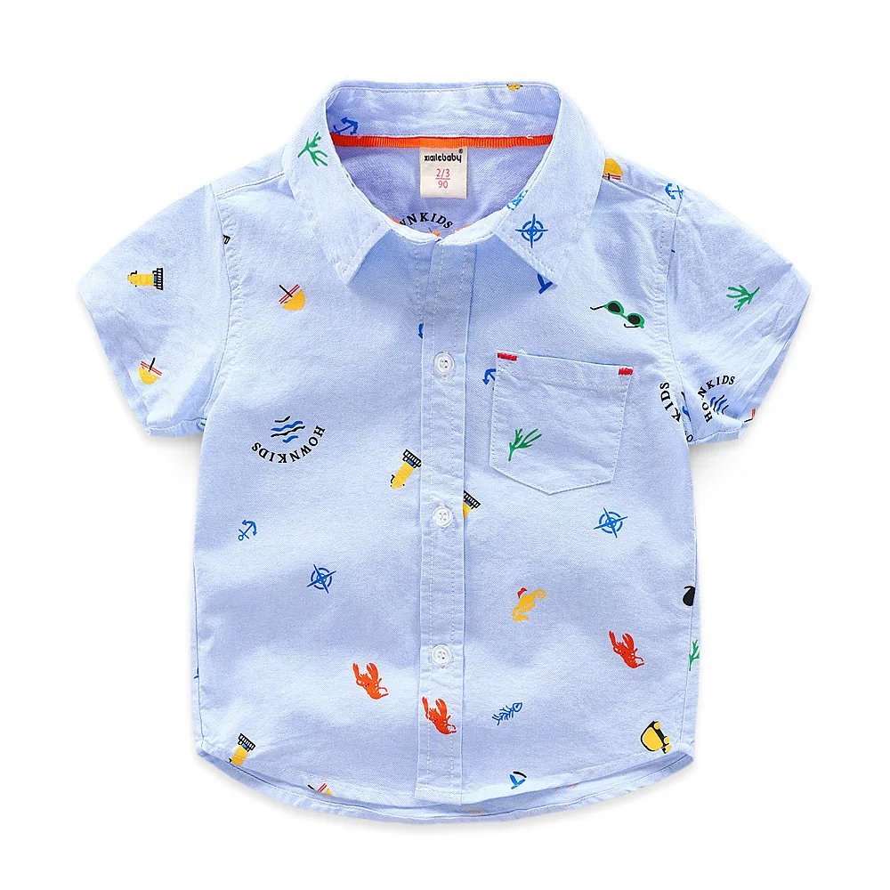 baby boy button down