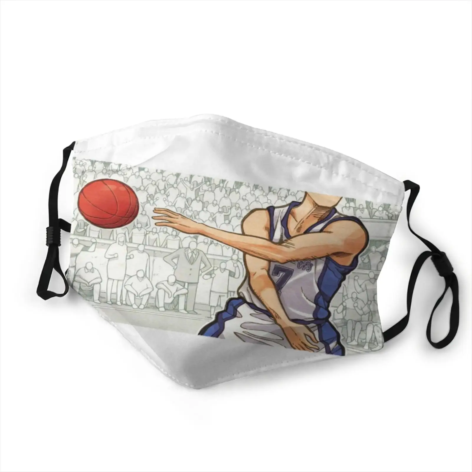 Пылезащитная маска с 3d принтом slam dunk модная фильтром для женщин и мужчин kaneki