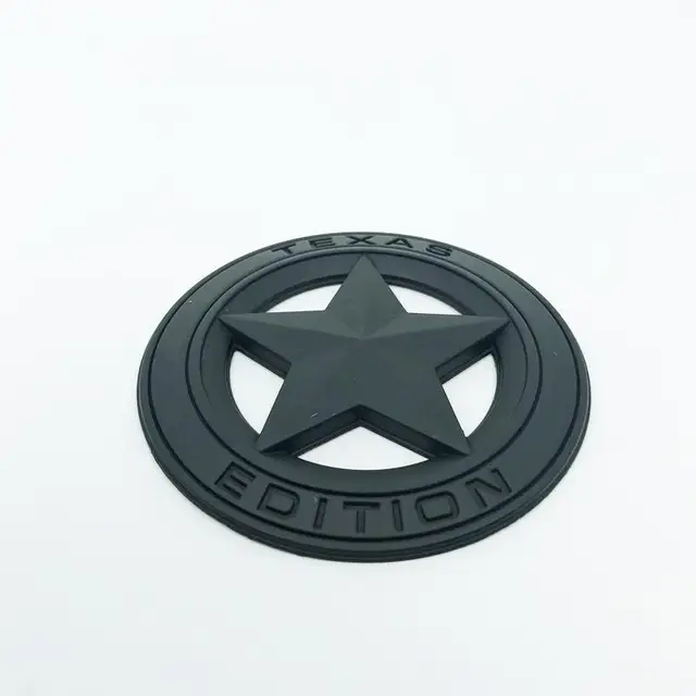 1pcs 3D Badge TEXAS EDITION Star TRAIL RATED 4X4 Limited Emblem Metal Car Stickers for JEEP Cherokee Wrangler Grand Car Styling M-5