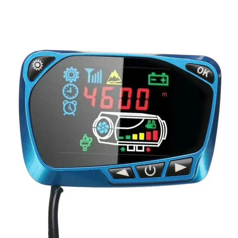 Contrôleur Chauffage Stationnement Diesel 12V/24V - Télécommande 10m & Écran LCD - Compatible 3kW/5kW/8kW