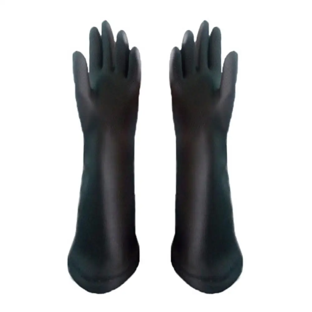 Перчатки для домашних животных кожаные анти-захватывающие антиукус защитные перчатки для кошек собак и садоводства рабочие перчатки дрессировка домашних животных перчатки для кормления - Цвет: 35cm