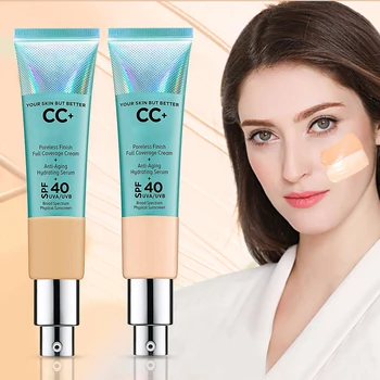 

It Cosmetics Concealer Cream Matter Oil Control Makeup Base Full Coverage Foundation Dark Circle Skin Brighten CC Cream Cosmetic