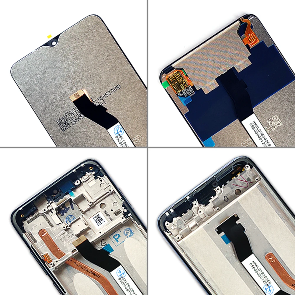 ЖК-дисплей для Xiaomi Redmi Note 8 Pro, 6,53 дюймов, дигитайзер в сборе, рамка, сенсорный экран с 10 Мультитач, олеофобное покрытие