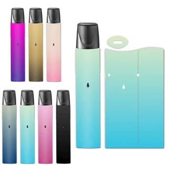 

New Fashion Gradient Color Stickers PVC Cover Case Film For Relx
