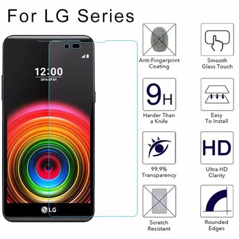 Перейти на Алиэкспресс и купить Стекло для LG V10 V20 V30 Plus V40 V50 ThinQ Защитное стекло для LG W10 W30 Pro X Power 2 Защитная пленка для экрана телефона HD Clear