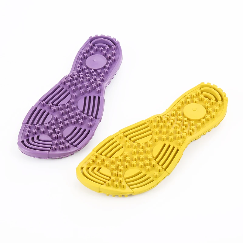 Dog Molar Supplies Pet Rubber Slipper Slippers Shaped Chew Toy Interactive Teeth Cleaning Bite Resistant Toy Dog Toys