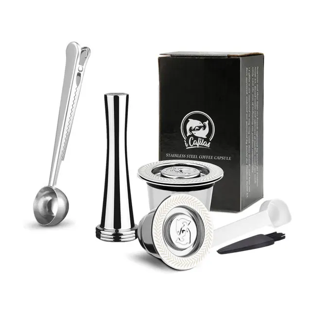 ネスプレッソc30用コーヒーカプセル,詰め替え可能,エスプレッソ