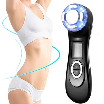 

Face Skin EMS Mesotherapy Electroporation RF Radio Frequency LED Photon Lifting Tighten Wrinkle Removal Skin Care Face Massager