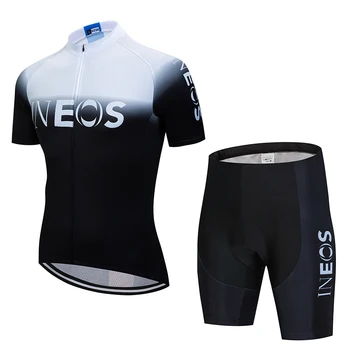 

INEOS Men's Bicycle Wear 2020 Professional Team Summer Bike Wear Set Quick-Dry Bike Racing Mtb Bike Jersey Bike Uniform