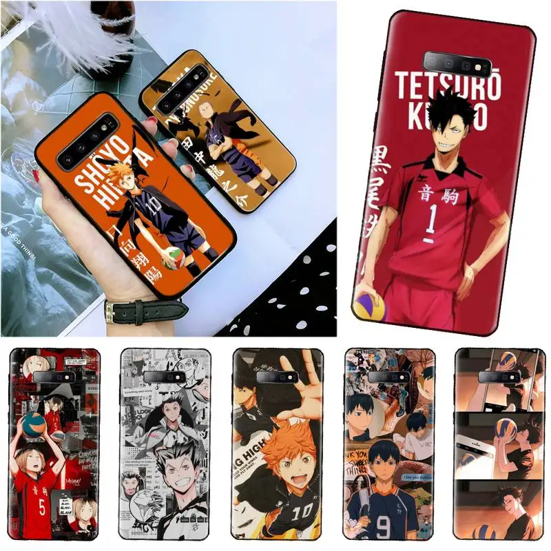 

Anime Haikyuu Hinata Attacks cool Phone Case For Samsung S6 S7 edge S8 S9 S10 e plus A10 A50 A70 note8 J7 2017