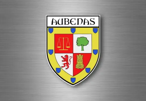 Pegatina Autoadhesiva Coche Moto Escudo Allumandisamento Adhesiva Aubenas Adesivi Per Auto, Motos, Laptop, Industria