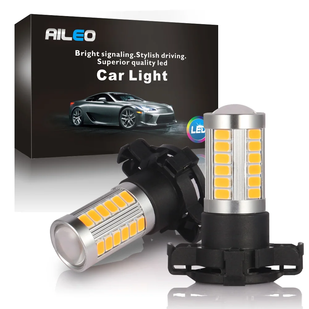 

Amber Yellow Error Free PY24W 5200s LED Bulbs Turn Signal for BMW E90/E92 3 F10/F07 5 Series E83/F25 X 3 E70 X5 E71 X6 Z4 GT