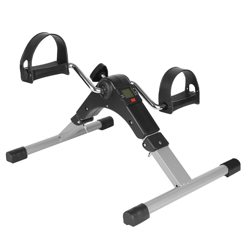 

Portable Folding Arm And Leg Pedal Exerciser With Digital Lcd Display Home Indoor Mini Exercise Bike Resistance Adjustable