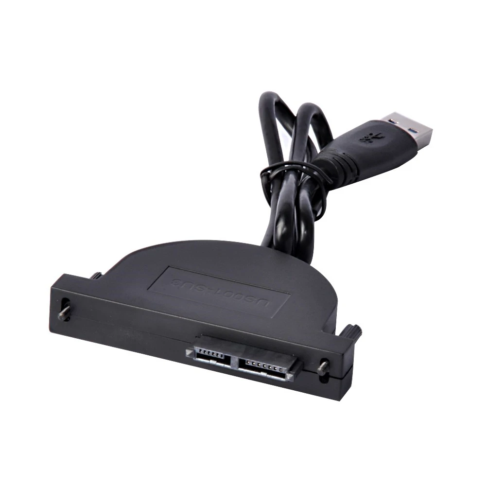Новый USB 3 0 SATA CD ROM кабель привода для ноутбука 2nd HDD Caddy Drive Place DVD оптом|Компьютерные