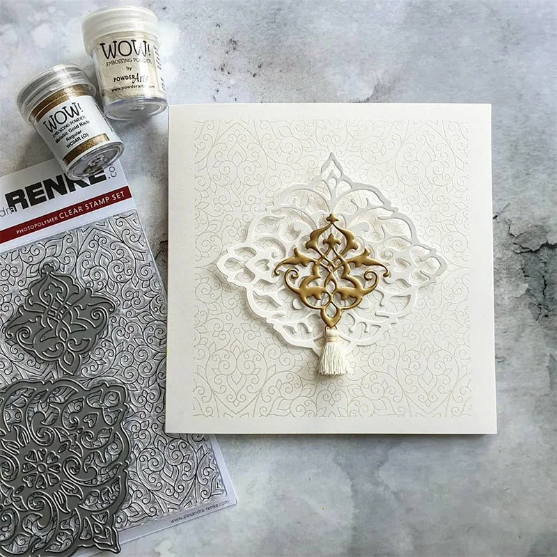 

Metal Cutting Dies for Scrapbooking Flower Cover Background Die Cut Card Make Stencil Craft Folder Model Album Decor Dies 2019