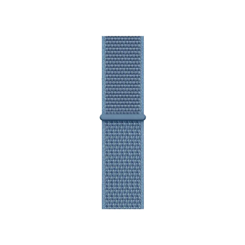 Color3 Cape Cod Blue Ремешок-петля для Apple Watch 3, 2, 1, 38 мм, 42 мм, мягкий дышащий сменный ремешок, Pulseira для iwatch 4, 40, 44 мм - Цвет ремешка: Color3 Cape Cod Blue