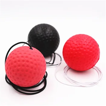 

3pcs/set Head-mounted boxing reaction ball PU foam ball Speed ball with Adjustable Silicone headband