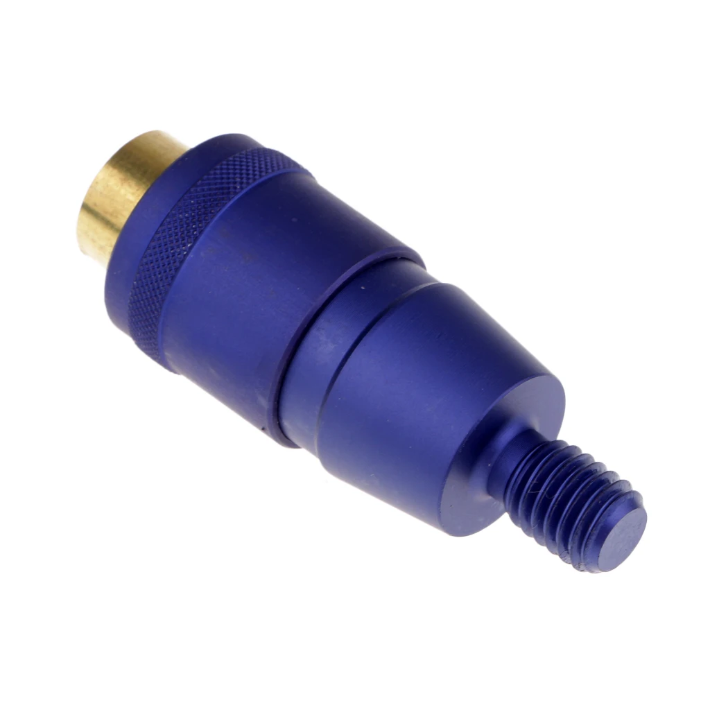 1 Piece Fishing Landing Net Connector Head Screws Quick Release Adapter Aluminum Alloy Durable to use