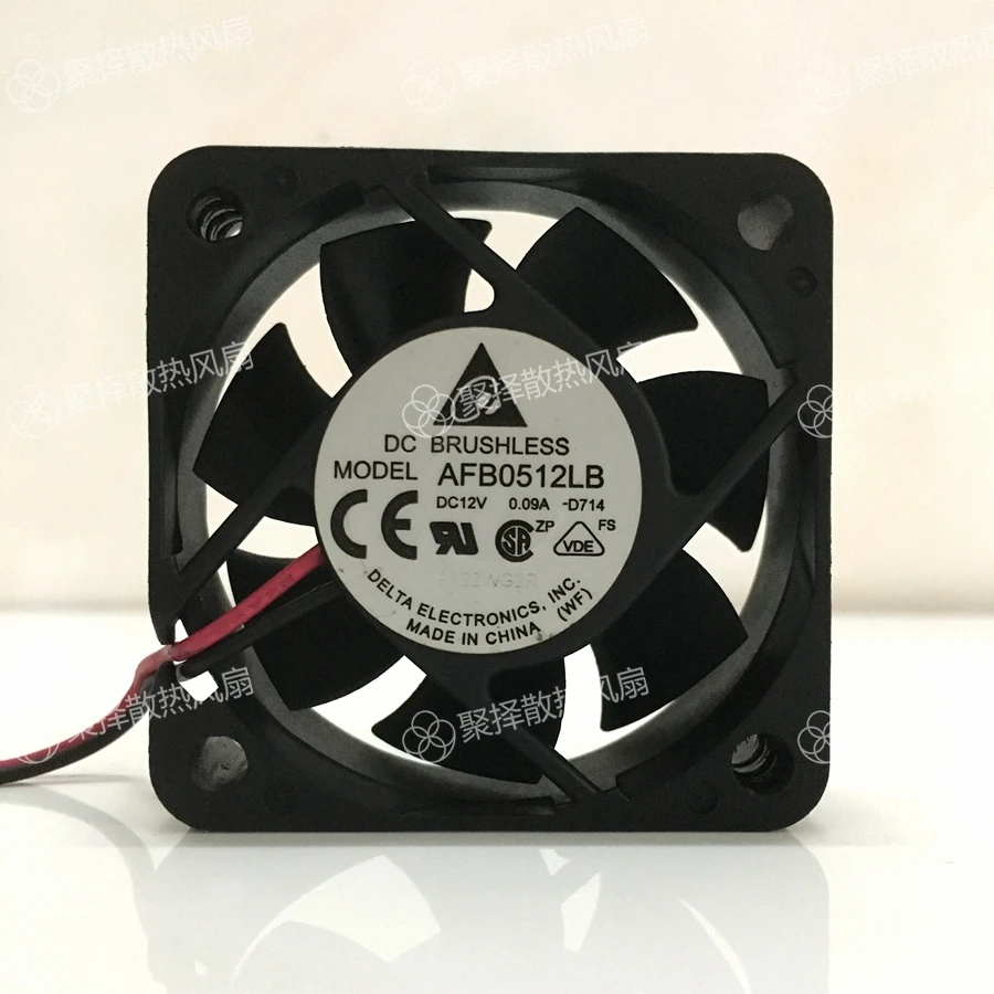 Ультратихие вентиляторы для охлаждения AFB0512LB D714 5015-12 v 0 09 A 5 см | Электроника
