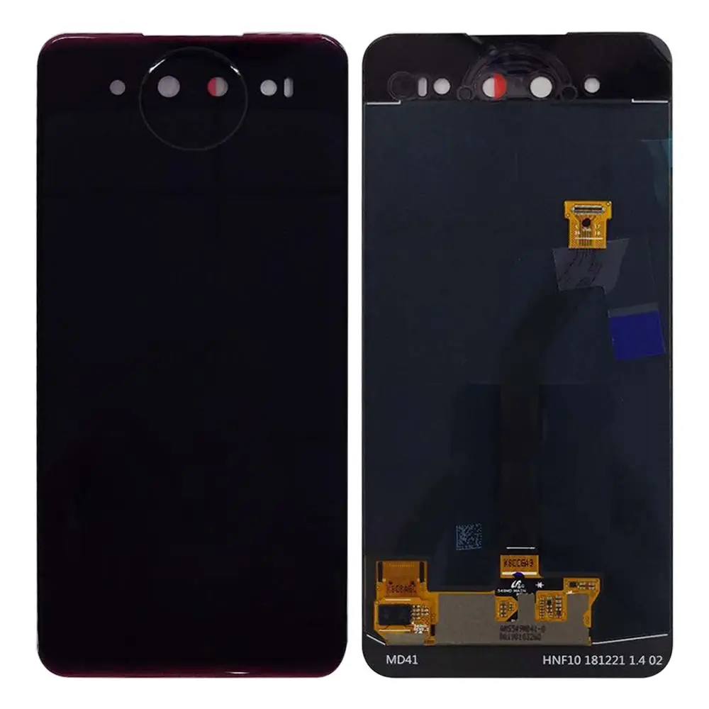 Синий ДЛЯ Vivo NEX, двойной дисплей, ЖК-дисплей, сенсорный экран, запасная задняя часть, ЖК-экран и дигитайзер, полная сборка, запасная часть - Цвет: Синий