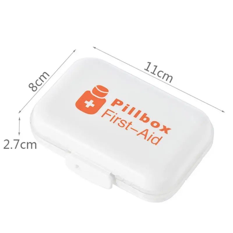 Цвет: желтый Sealed Mini Multi-lattice Pill Boxes Splitter High Capacity Portable Tablet Medicine Holder Case Travelling Carry Organizer - Цвет: Цвет: желтый