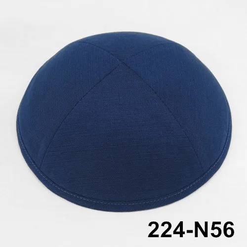 224N56-Emb-Imprint Продукты на заказ Kippot kippah yarmulke отпечаток Kipa еврейская шапка kullies Beanies - Цвет: 224N56-Emb-Imprint
