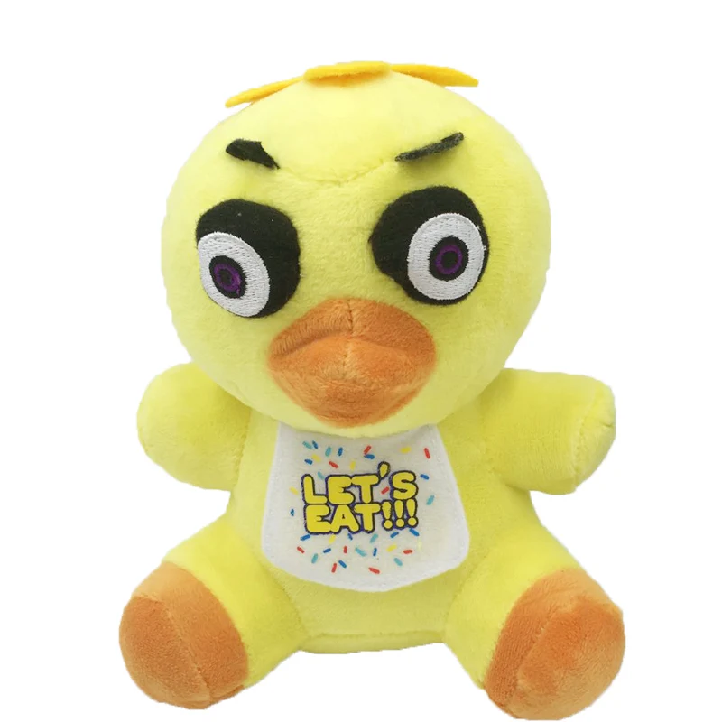 18 см FNAF Мягкие игрушки кукла золотой 5 ночей лисица Фредди Бонни и Чика с рисунком