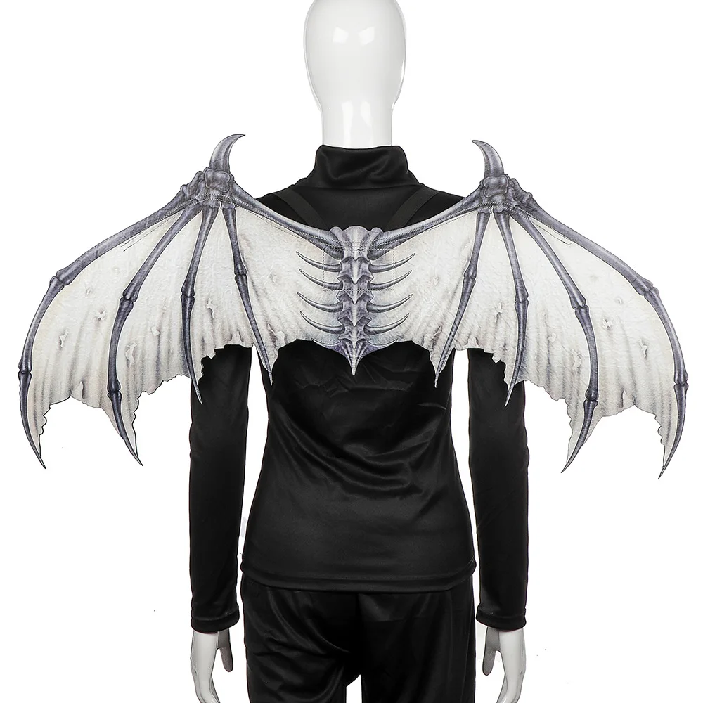 

Adult children halloween carnival purim costume Cosplay demon wings mask dragon bat wings for performance props Devil Costume