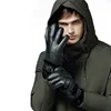 Men Winter Gloves Warm Genuine Sheep Fur Gloves for Men Thermal Goat Cashmere Real Leather Snow  5