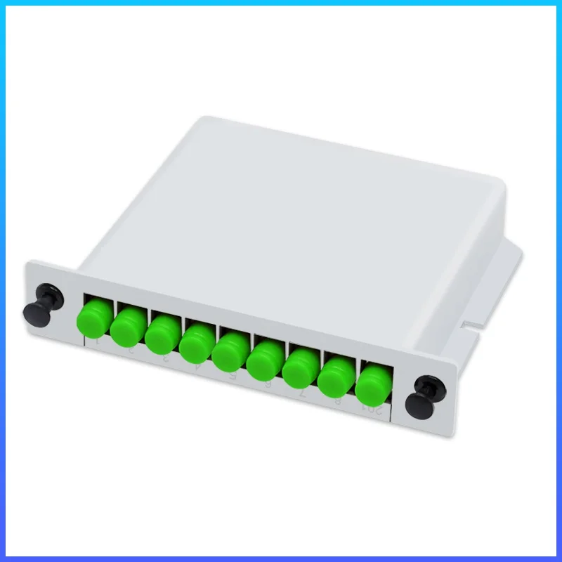 10 шт. FC/APC PLC 1X2 1X4 1X8 1X16 сплиттер оптоволоконный блок ПЛК волоконно оптический