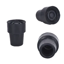 5 шт. резиновая трость Концевая крышка наконечники тростника костыль коврик резиновый тяжелый металлический наконечник дно 19 мм трость аксессуары