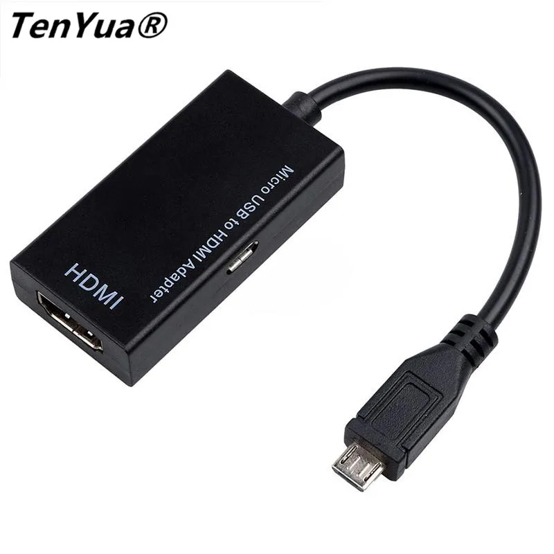 Micro Usb To Hdmi Female Adapter Cable 1080p Hd For Mhl Device Hdtv Adapters For Samsung Galaxy