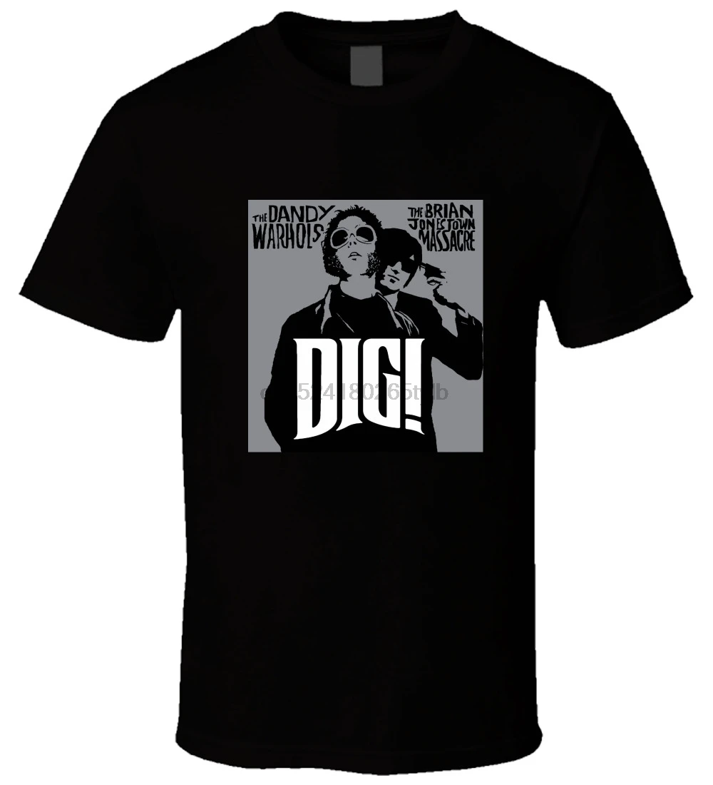 DIG-Brian Jonestown Massacre Dandy Warhols 3 новая футболка | Мужская одежда