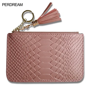 

European and American leather small wallet women short section ultra-thin zipper coin purse mini simple coin bag 2019 new