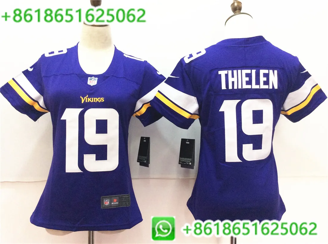 AS PICTURE Женский свитер из Миннесоты Стефон диггз Adam thilen Harrison Smith Dalvin Cook для женщин - Цвет: AS PICTURE
