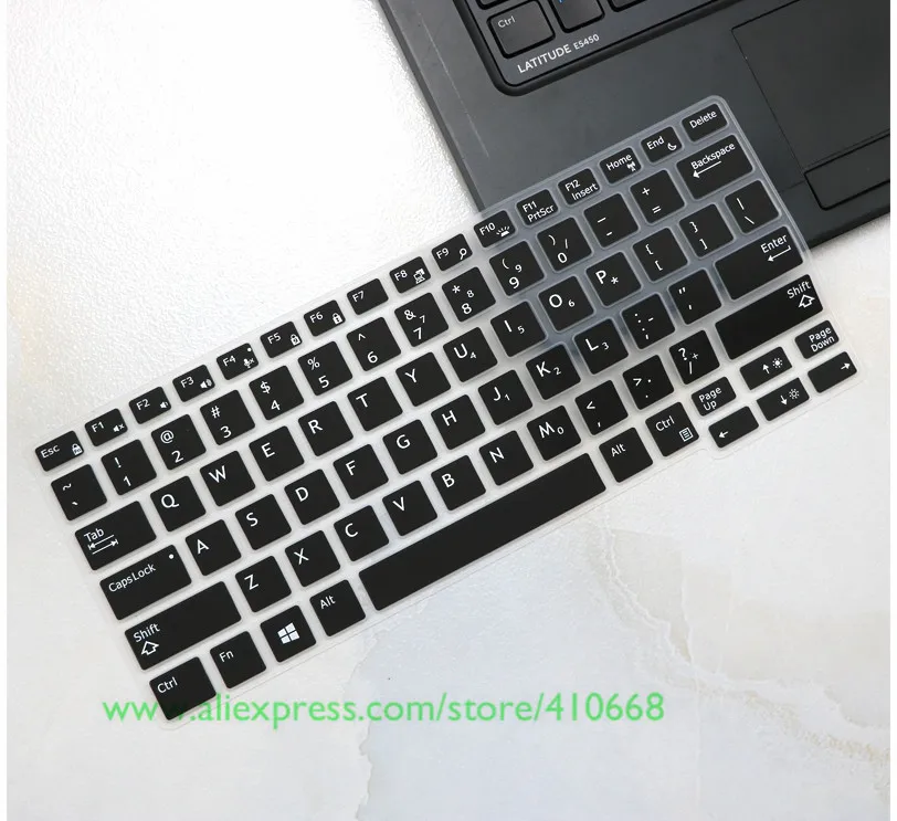 Black Чехол для клавиатуры ноутбука для ухода за кожей кожи Dell Latitude E5250 E5270 E7250 E7270 E7370 E7389 E5270 Latitude 7280 7290 7380 7390 12,5 дюймов - Цвет: Black