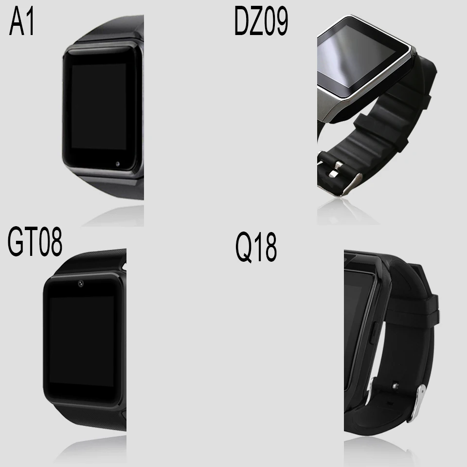 A1 Смарт часы 2020 для мужчин/android/женщин или GT08/Q18/DZ09 es Прямая поставка|Смарт-часы| |