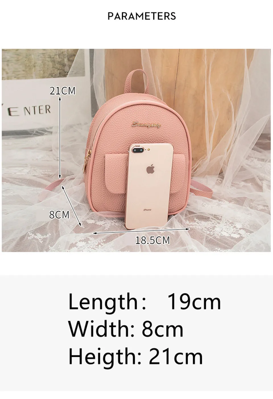 Mini Backpack Kids Designer Leather Backpack Purses Mini Backpack