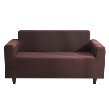 

Easy Clean Solid Furniture Protector Soft Sofa Cover Polyester Universal Dustproof Slipcover High Stretch Home Decor Non Slip